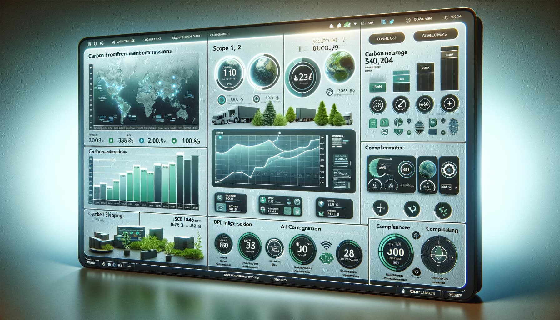 Implementing a Digital Carbon Footprint Management System